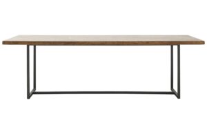 House Doctor Hnědý dřevěný jídelní stůl Arnold 240 x 90 cm
