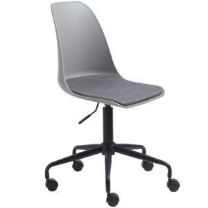 Šedá plastová konferenční židle Unique Furniture Whistler