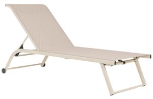 Růžové zahradní lehátko Bizzotto Taylor II.