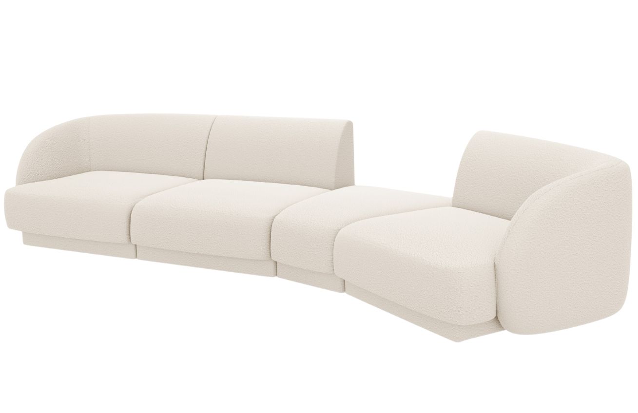 Micadoni Bouclé pohovka Miley 327 cm