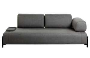 Pohovka Kave Home Compo s malým stolkem 232 cm