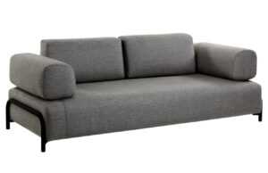 Pohovka Kave Home Compo s polštáři 232 cm