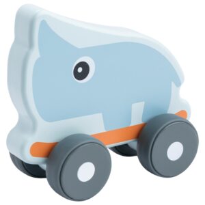 Done by Deer Dřevěná hračka na kolečkách Nozo