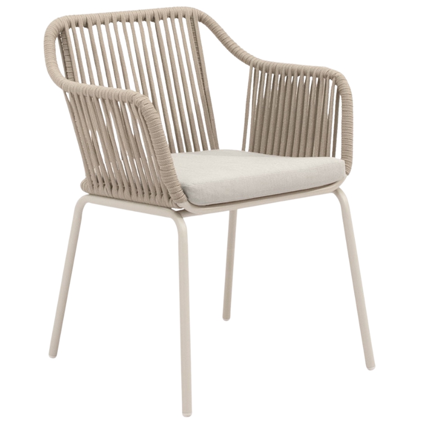 Somcasa Béžová zahradní židle Penny