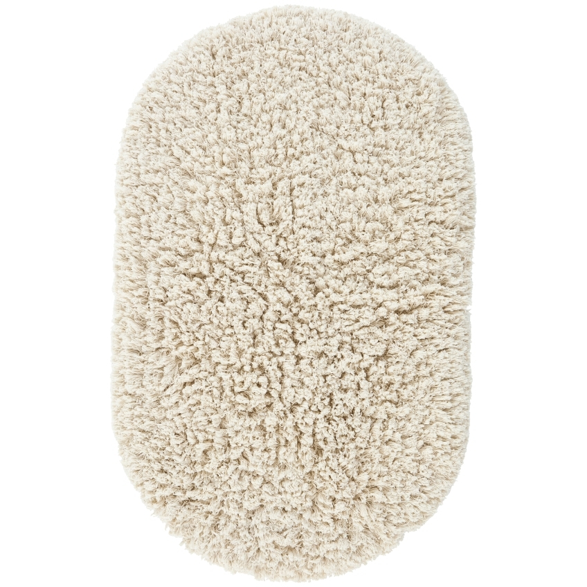 Jotex Krémově bílá bavlněná koupelnová předložka JANE 80 x 140 cm