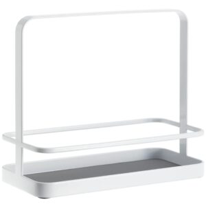 YAMAZAKI Bílý kovový kuchyňský stojan Tower 21 cm