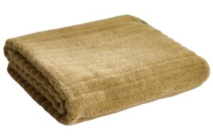 Kave Home Zelená bavlněná osuška Navira 70 x 140 cm