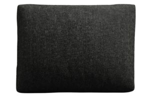 Cosmopolitan Design Černý polštář Camden 60 x 40 cm