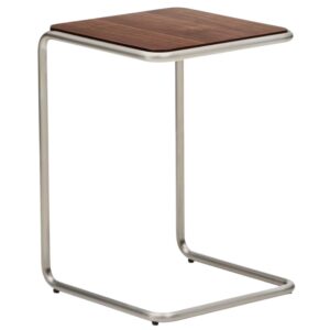 Kave Home Vyšší ořechový odkládací stolek Tarsel 42 x 42 cm