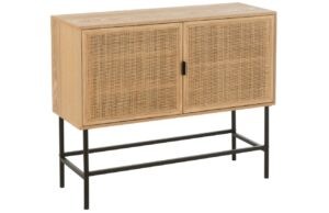 J-line Dřevěná komoda Square 110 x 90 cm