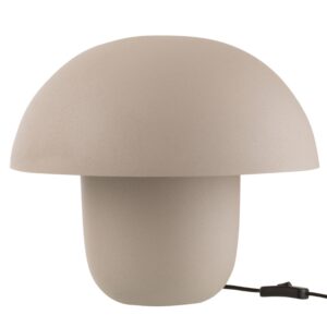 J-line Béžová kovová stolní lampa Cordelius 35 cm