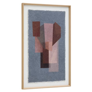 Kave Home Abstraktní obraz Veluni 90 x 60 cm