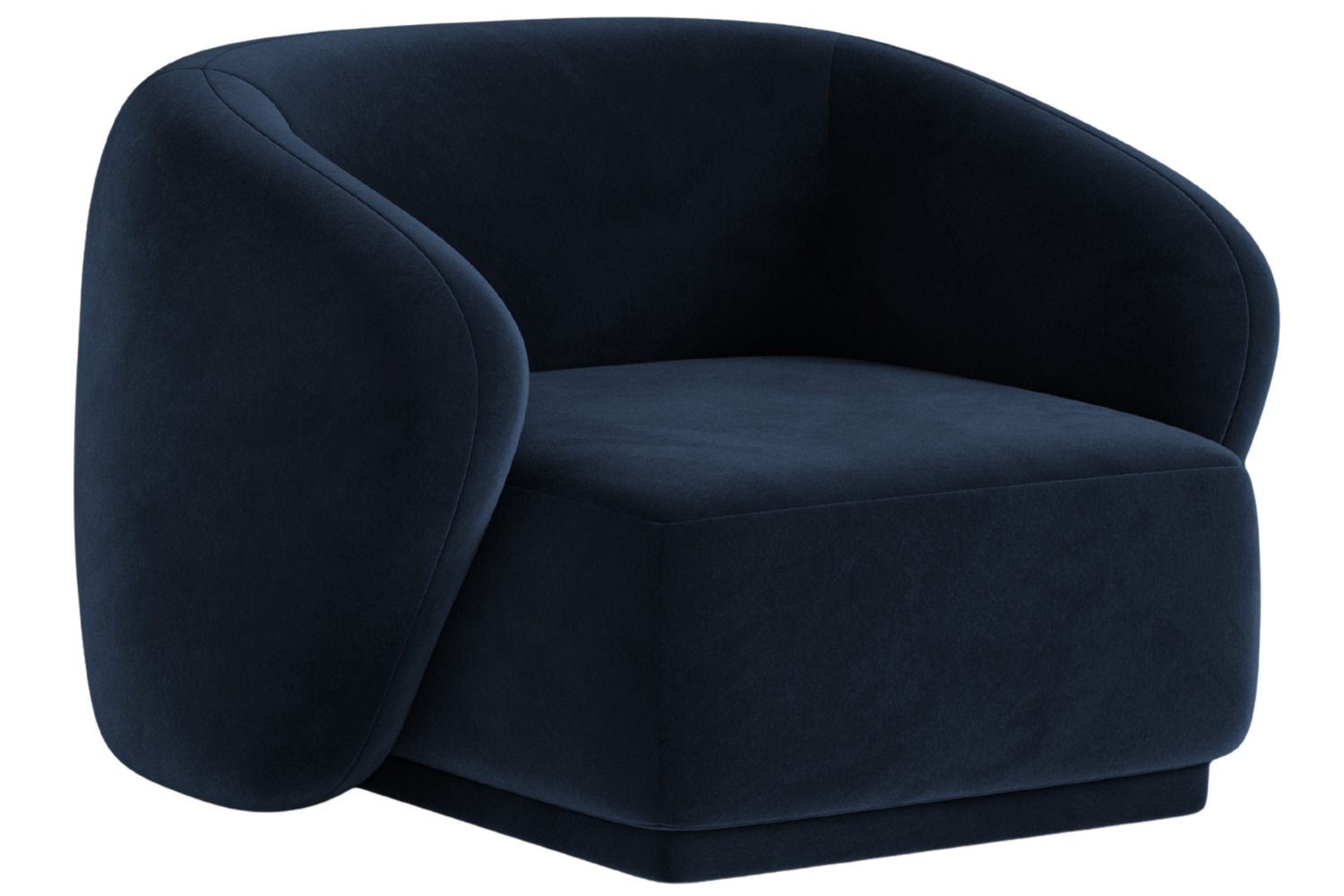 Maison Heritage Královsky modré sametové křeslo Jane