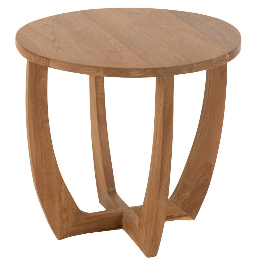 J-line Dřevěný odkládací stolek Bruni 60 cm