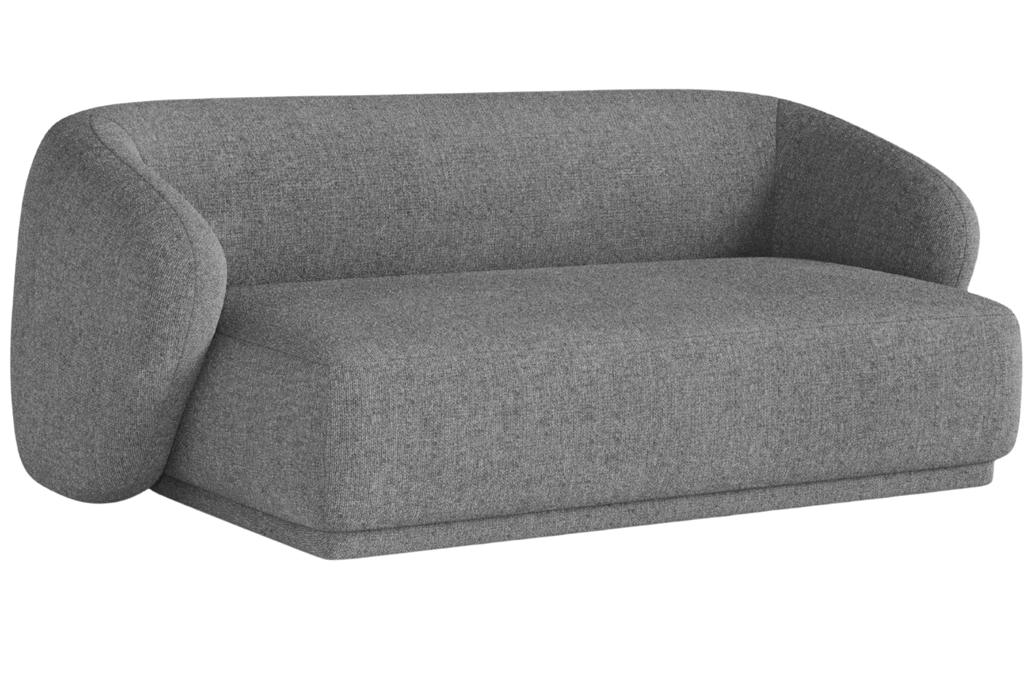 Maison Heritage Šedá čalouněná dvoumístná pohovka Jane 180 cm