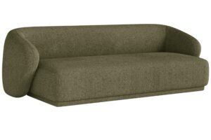 Maison Heritage Zelená čalouněná trojmístná pohovka Jane 220 cm