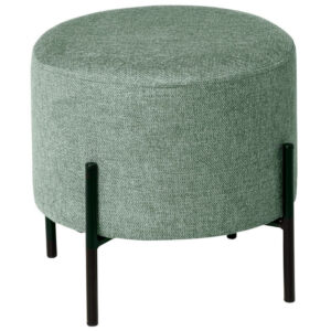 Zelený taburet Somcasa Herman 40 cm