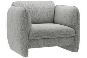 Micadoni Šedé křeslo Georgia