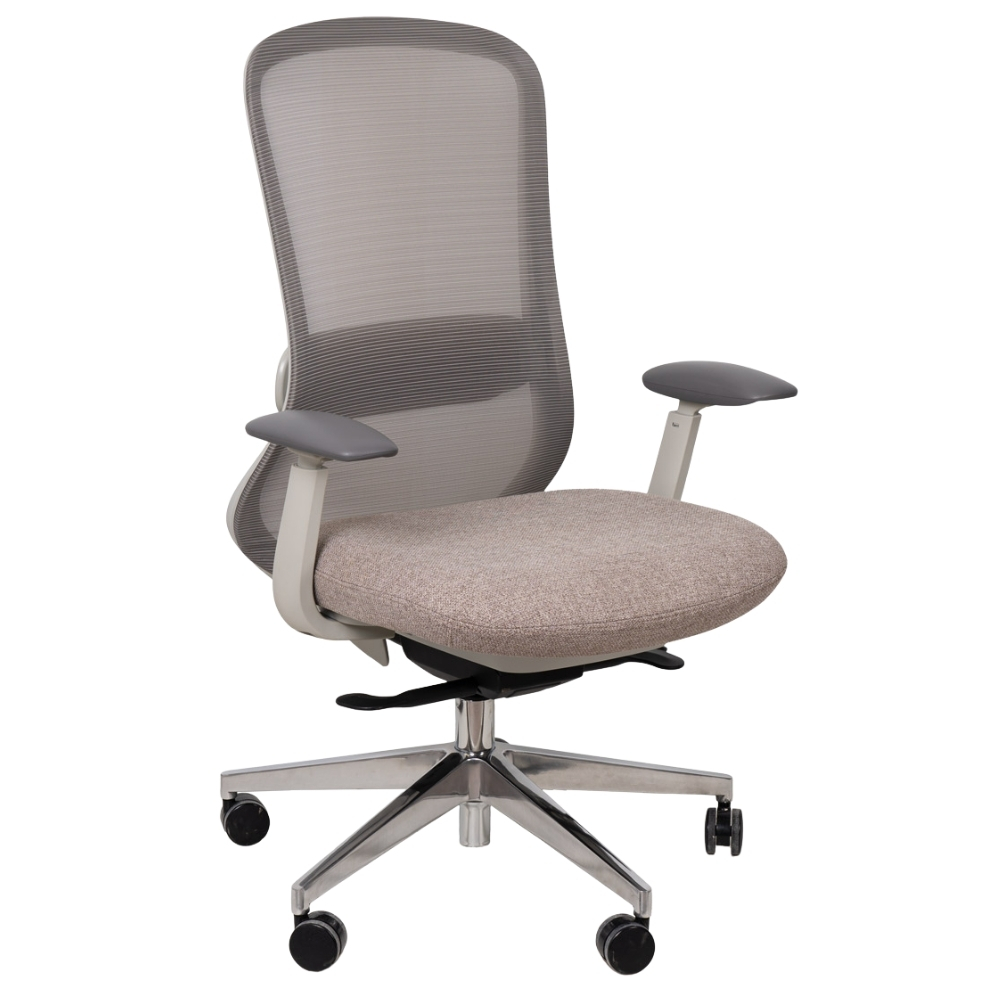 Somcasa Šedohnědá kancelářská židle Emory
