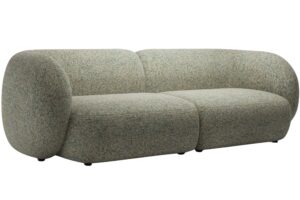 Micadoni Zelená čtyřmístná pohovka Kate 243 cm